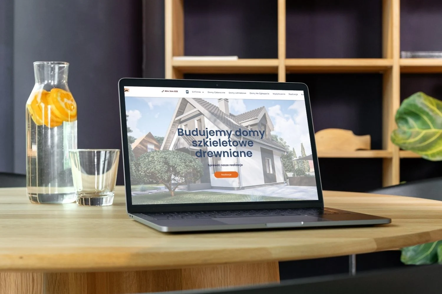 Ardom - wykonanie strony internetowej - firma budowlana